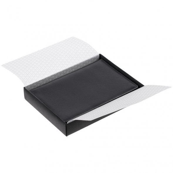 Ежедневник-портфолио Napoli, недатированный, черный 