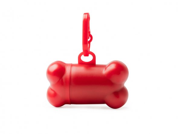 Диспенсер SIMBA для пакетов для домашних животных, красный 