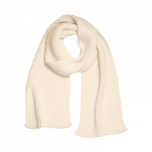 Шарф Forges вязаный, бежевый 