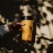 Термостакан Tumbler 350, вакуумный, оранжевый 