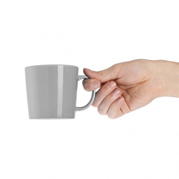 Кружка Valotti Grand, серая 