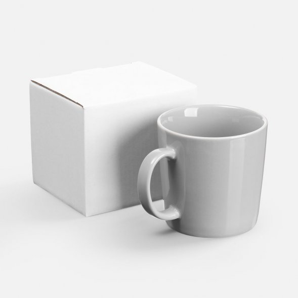 Кружка Valotti Grand, серая 