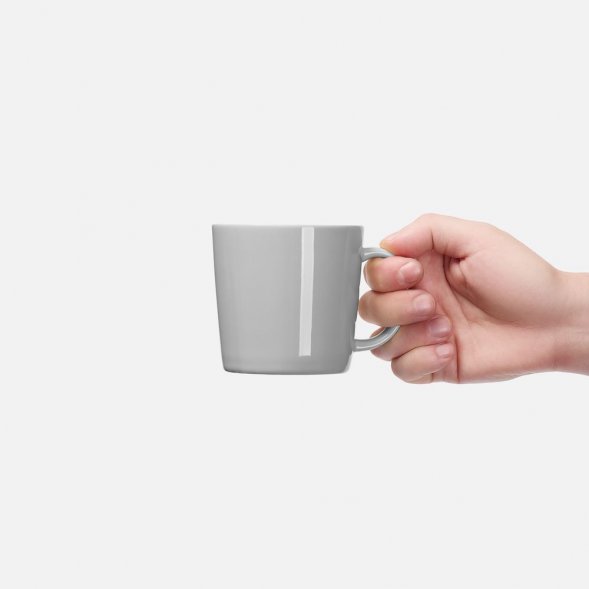 Кружка Valotti Grand, серая 