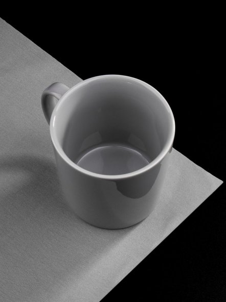 Кружка Valotti Grand, серая 