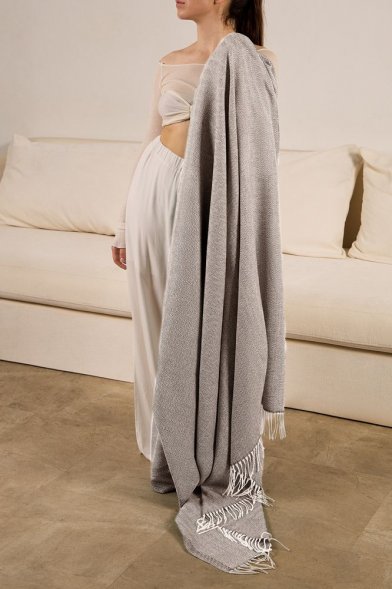 Плед «Гирвас», бежевый 