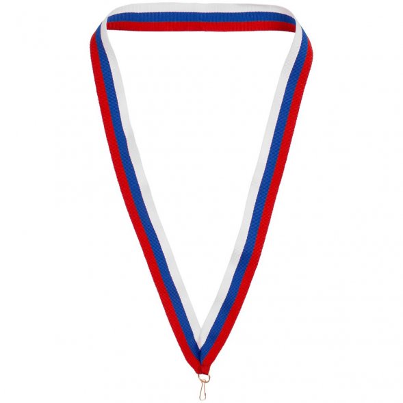 Лента с карабином Champ, триколор 