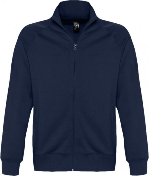 Толстовка мужская на молнии Sundae 280 темно-синяя 