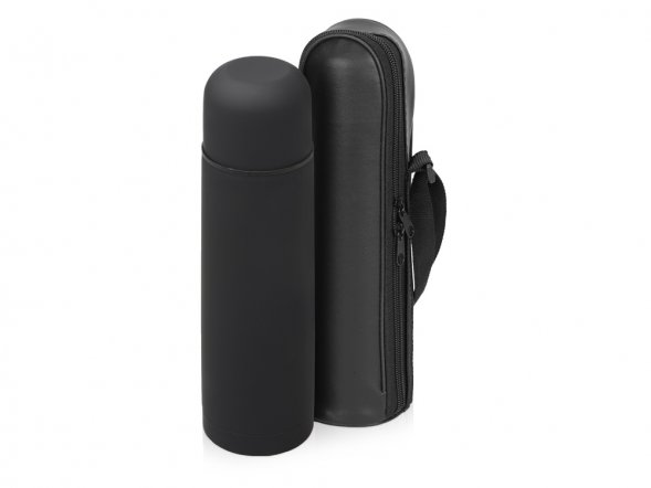 Термос Ямал Soft Touch 500мл, черный 