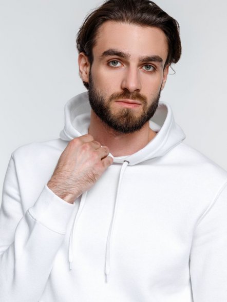 Худи унисекс Phoenix, белое 