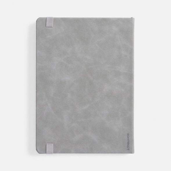 Ежедневник Urban Metal, недатированный, серый 