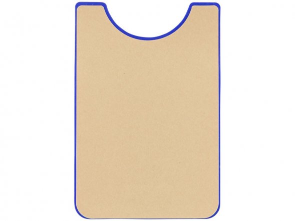 Картхолдер для телефона с отверстием для пальца, ярко-синий 