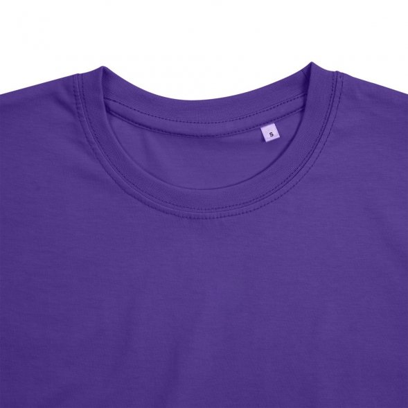 Футболка унисекс T-Bolka 160, фиолетовая 
