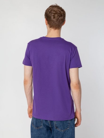 Футболка унисекс T-Bolka 160, фиолетовая 
