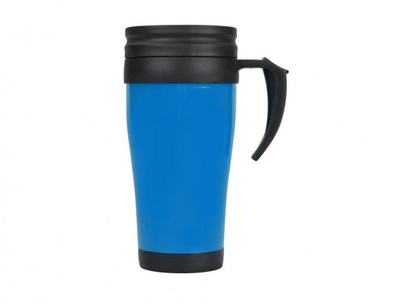 Кружка с термоизоляцией Silence 350мл, голубой 