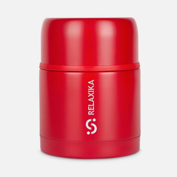 Термос для еды Relaxika 500, красный 