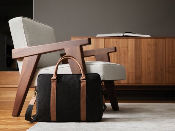 Сумка для ноутбука Bosler, черная 