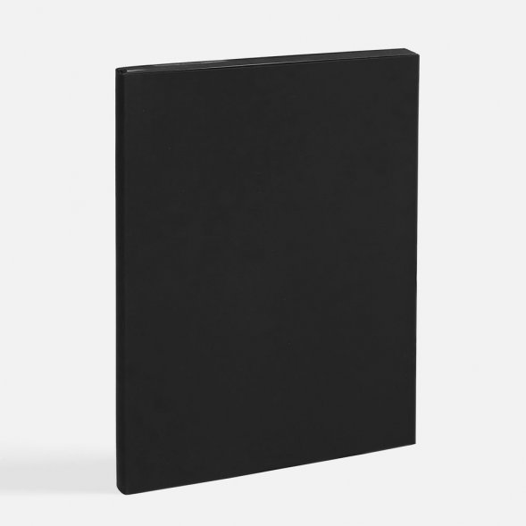 Ежедневник Flat Maxi, недатированный, черный 