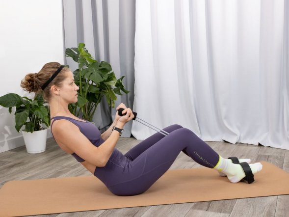 Универсальный эспандер Expandis, серый с черным 