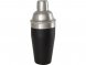 Шейкер для коктейлей Gaudie из переработанной нержавеющей стали, сплошной черный 