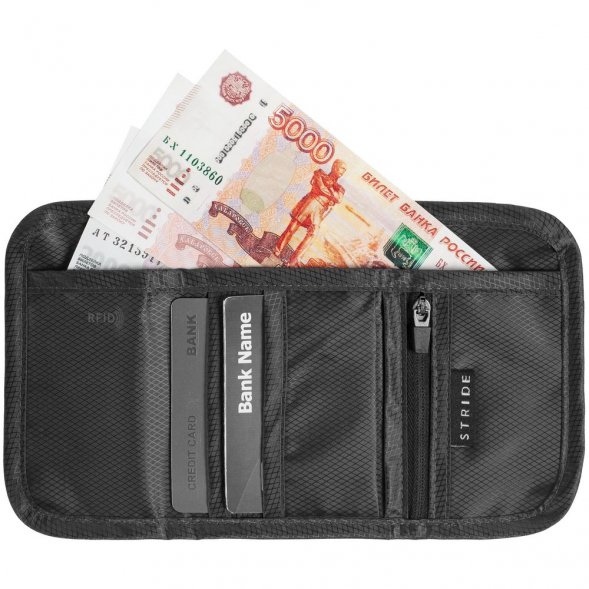 Кошелек Torren с RFID-защитой, серый 