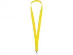 Ланьярд с карабином, желтый