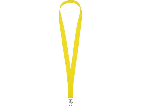Ланьярд с карабином, желтый 