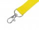 Ланьярд с карабином, желтый 