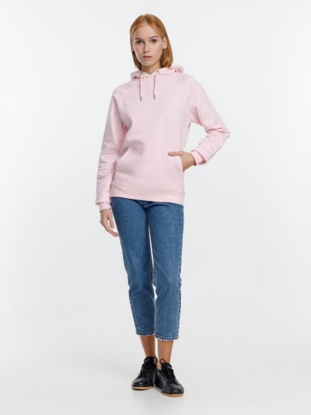 Толстовка унисекс Stellar, розовая 