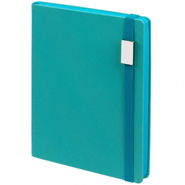Ежедневник Must Metal, датированный, бирюзовый 