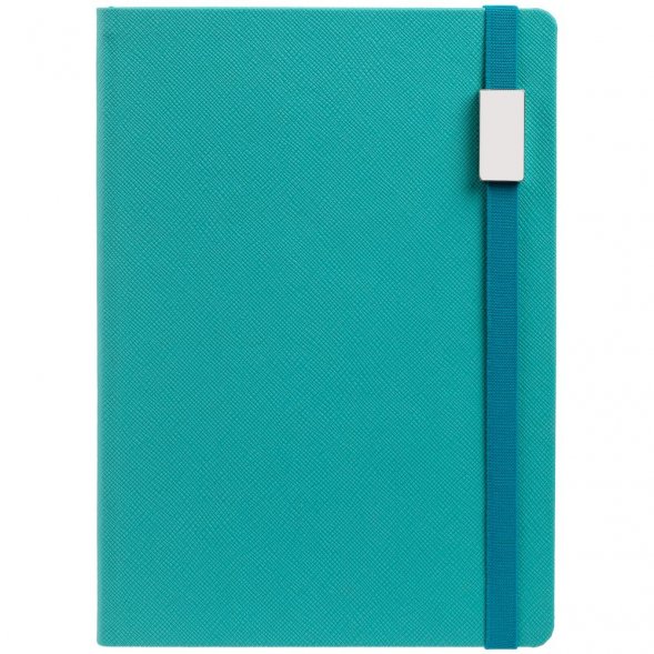 Ежедневник Must Metal, датированный, бирюзовый 