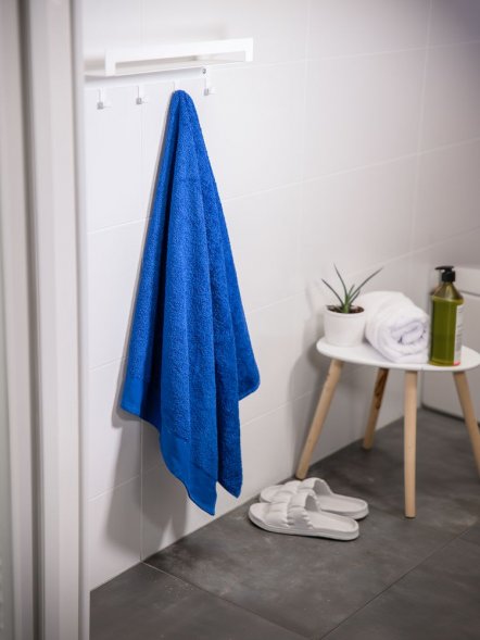 Полотенце Odelle, большое, ярко-синее 