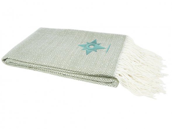 Летнее одеяло Zinnia, зеленый 