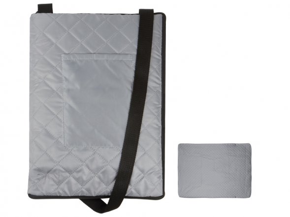 Плед для пикника Ridge, 115 х 140 см, серый 