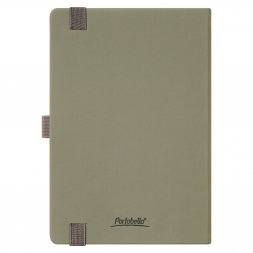 Ежедневник Alpha недатированный, серый/бирюзовый