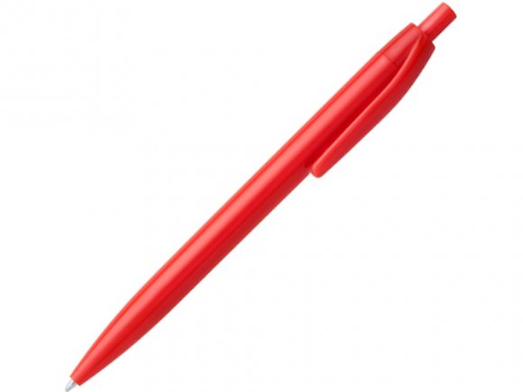 Ручка пластиковая шариковая STIX, синие чернила, красный 