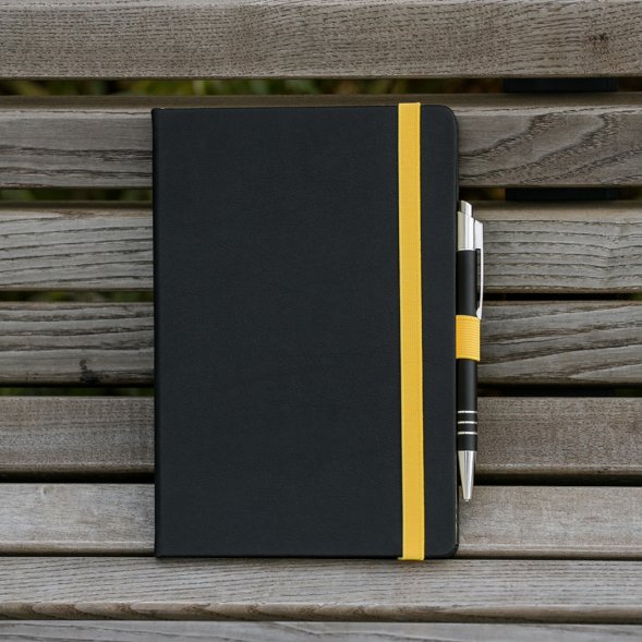 Шариковая ручка City, черная 