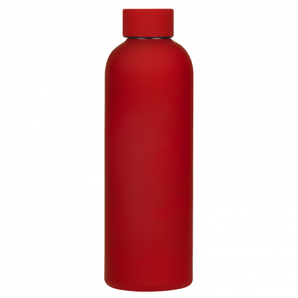 Термобутылка вакуумная герметичная Prima, красная 
