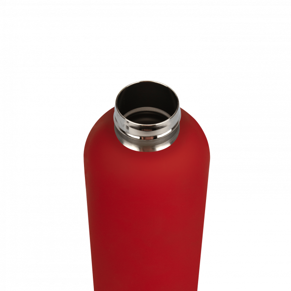 Термобутылка вакуумная герметичная Prima, красная 
