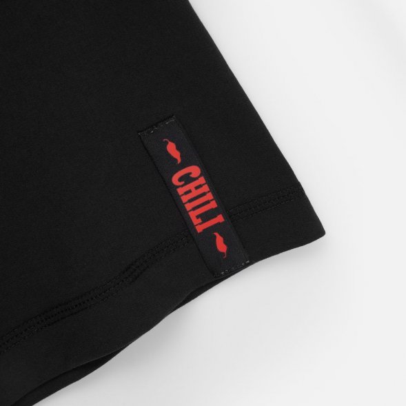 Лейбл тканевый Epsilon, S, черный 