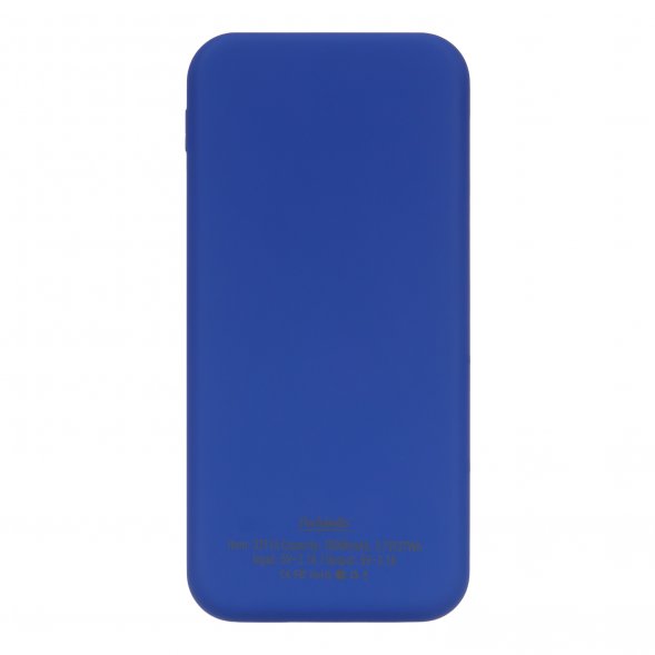 Внешний аккумулятор с подсветкой Luce Ultramarine 10000 mAh, ярко-синий Лимон 