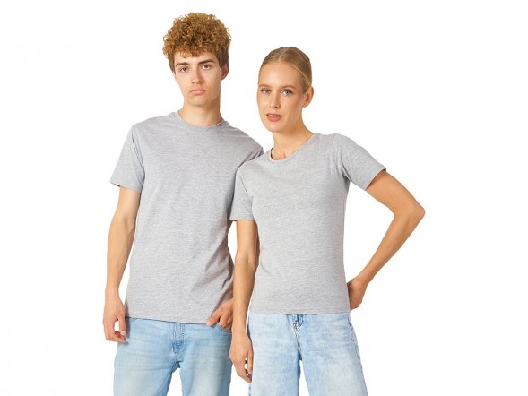 Футболка Heavy Super Club мужская, пепельно-серый 