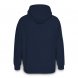 Худи флисовое унисекс Manakin, темно-синее 