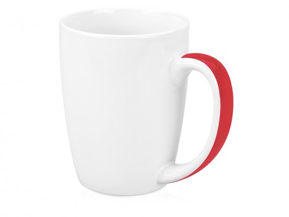 Кружка Good Day 320мл, белый/красный 