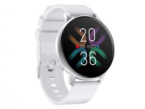 Смарт-часы Canyon SW-68  Badian, IP68, серебряный 