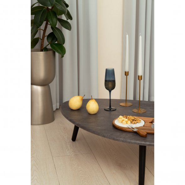 Бокал для шампанского Toscana, синий 