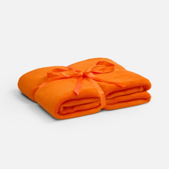 Плед Plush, оранжевый 