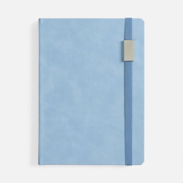 Ежедневник Urban Metal, недатированный, голубой 