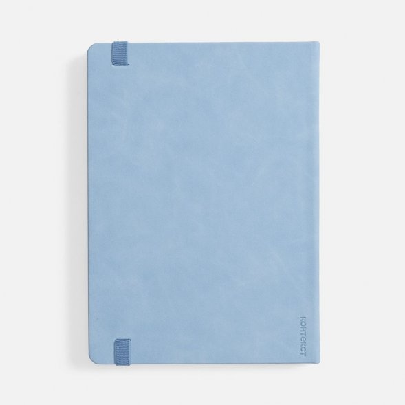 Ежедневник Urban Metal, недатированный, голубой 