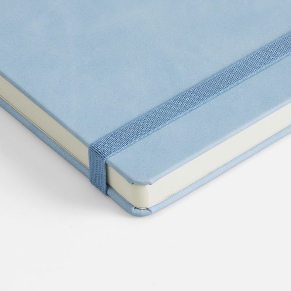 Ежедневник Urban Metal, недатированный, голубой 