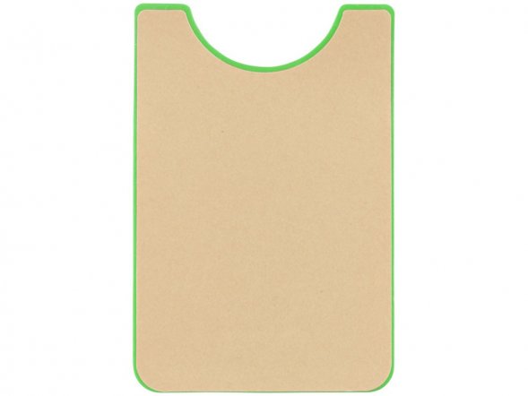 Картхолдер для телефона с отверстием для пальца, лайм 